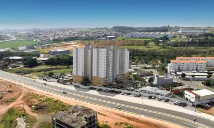 Apartamento de 2 quartos no jd novo anglo hortolândia, 51 m², lazer, conveniência e sustentabilidade