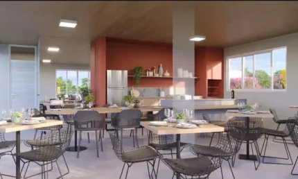 Apartamento 2 quartos no vl ipê, 43 m², varanda gourmet, garagem, lazer e conveniência