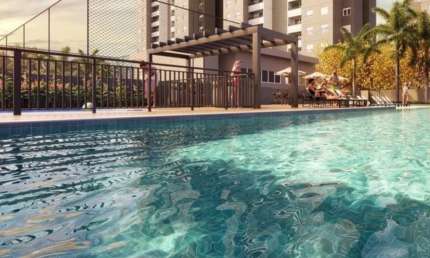 Apartamento de 3  dormitórios no Jd Interlagos, 69 m² , lazer total, duas garagens cobertas, local tranquilo