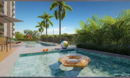 Apartamento 2 quartos no Mansões Santo Antonio, varanda, lazer completo, vaga coberta