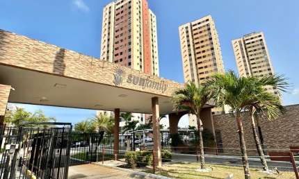 Apartamento para Venda 2/4 sendo 1 suíte + closet - Condomínio Sun Family - Nova Parnamirim.