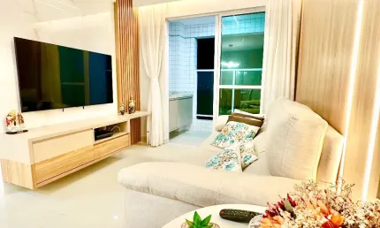 Apartamento à venda em neópolis – 100% mobiliado – condomínio torres di maria
