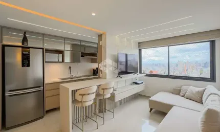 Apartamento 1 Dormitório e duas vagas individuais no Float Residences