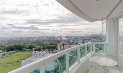 Apartamento com dois quartos e vista pro mundo, no Três Figueiras