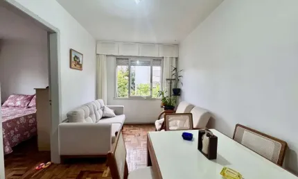 Apartamento de 1 dormitório com vaga escriturada, ao lado do Parque Germânia