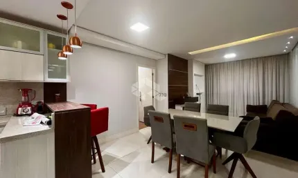 Apartamento amplo com 3 quartos, 1 suíte, 2 vagas cobertas, mobiliado,  bairro Jardim Lindóia