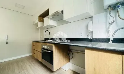 APARTAMENTO 2 DORMITÓRIOS, COZINHA, SALA E BOX COBERTO