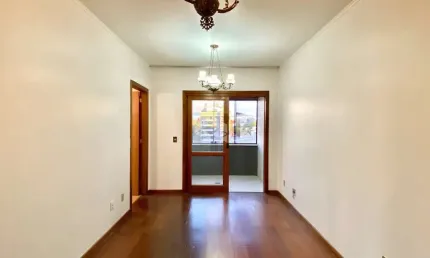 Apartamento de 2 dormitórios com sacada integrada e churrasqueira  com  vaga coberta no bairro jardim lindóia