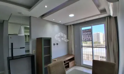 Apartamento 2 quartos sendo 1 suíte   Sacada  Vaga semimobiliado  no São Sebastião