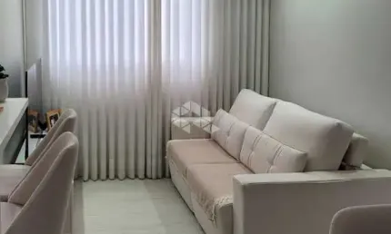 Apartamento com 2 dormitórios, 1 vaga,  semi mobiliado,  porto sinai, jardim leopoldina, porto alegr-rs