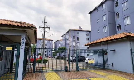 Apartamento em condominio fechado com infraestrutura,  2 quartos, 1 vaga de garagem, no bairro Protásio Alves.