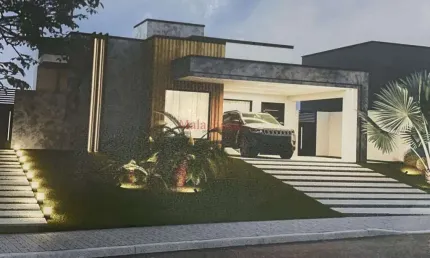 Casa em Condomínio para Venda em Salto, Portal dos Bandeirantes Salto, 3 dormitórios, 3 suítes, 1 banheiro, 2 vagas