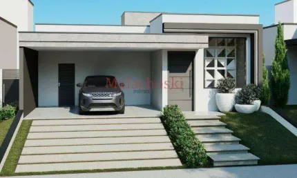 Casa em condomínio para venda em itu, condomínio residencial mont blanc, 3 dormitórios, 3 suítes, 2 banheiros, 2 vagas