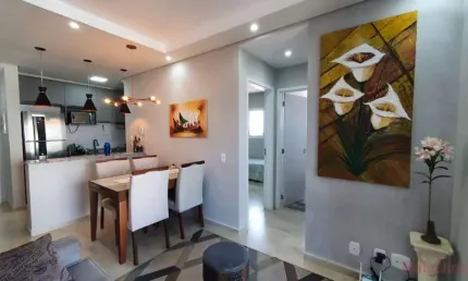 Apartamento para venda em itu, parque industrial, 2 dormitórios, 1 suíte, 2 banheiros, 1 vaga