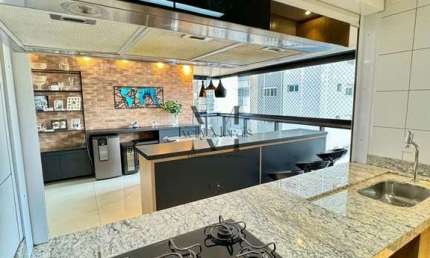 Apartamento Mobiliado com 3 Suítes, 121m²,  2 vagas - Setor Marista