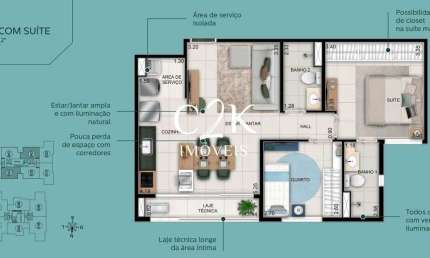 Final 2 - WISH TRINTA E SETE 2 Quartos, suíte, lazer completo – Entrega em 2026
