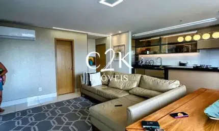 Conforto e Sofisticação: Apartamento Mobiliado com 3 Suítes com Design Exclusivo