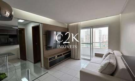 Apartamento a venda com 2 quartos, armários e 2 vagas no Setor Eldorado