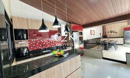 Casa Semi Mobiliada com Área Gourmet e Lazer Completo