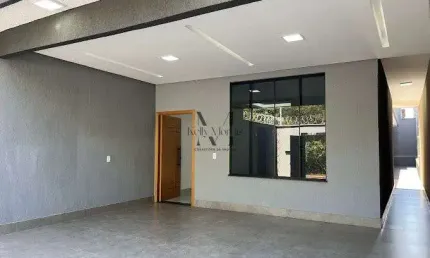 Casa Nova no Jardim Itaipu – R$ 480.000,00 de Frente para Parque!