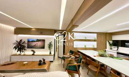 Apartamento Mobiliado com 3 quartos, 1 suíte, e móveis planejados