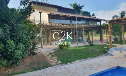 Chácara em condomínio águas da serra – lazer completo, mobiliada