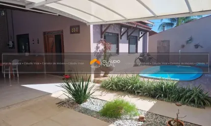 Ampla casa térrea em condomíno fechado com 3/4 em Piatã, Salvador - BA