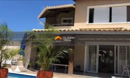 Casa em Condomínio fechado com 300 m², 3/4 em Vilas do Atlântico, Lauro de Freitas (BA)