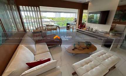 Belíssimo apartamento vista mar, 3/4 (2 suítes) em Patamares