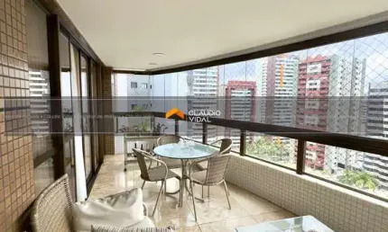Amplo apartamento com 245m² com 3 suítes no pituba ville em salvador - ba