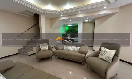 Casa Triplex, totalmente mobiliada com 193m²,  5/4, Stella Maris, Salvador - BA