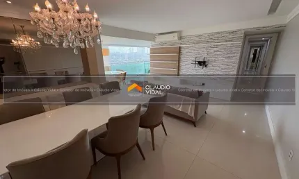 Apartamento mobiliado de alto padrão, 4/4 (3 suítes) em Piatã, Salvador - BA