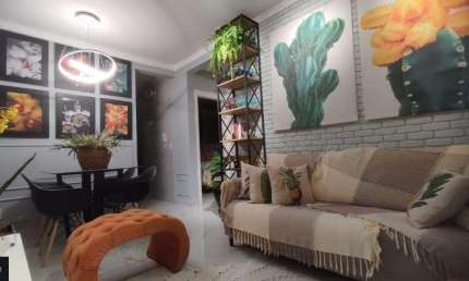 Apartamento de 2 quartos na Vila Giampietro, Birigui-SP: 43m², 1 sala, 1 banheiro, 1 vaga de garagem. Imperdível!