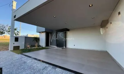 Casa de alto padrão em condomínio: 3 quartos, 3 suítes, 2 salas, 4 banheiros, 2 vagas, 200m² em Birigui-SP, Residencial Boa Vista