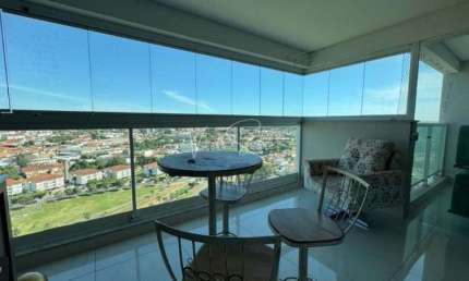 Apartamento para locação no Parque das Paineiras em Birigüi-SP: 2 quartos, 1 suíte, 2 salas, 2 banheiros, 2 vagas, 97m².