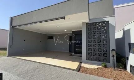 Casa de luxo em condomínio: 3 quartos, 3 suítes, 2 salas, 4 banheiros, 2 vagas em Birigüi-SP, Residencial Veneza. 197m².