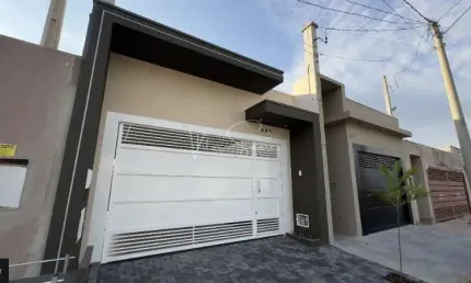 Oportunidade única! Casa à venda em Birigui-SP, bairro Moimaz II: 3 quartos, 1 suíte, 2 salas, 2 banheiros, 2 vagas, 100,37 m².
