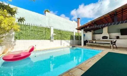 Casa com 6 dormitórios, 279 m² - venda por r$ 1.350.000,00 ou aluguel por r$ 7.520,00/mês - balneário são pedro - são pedro da aldeia/rj