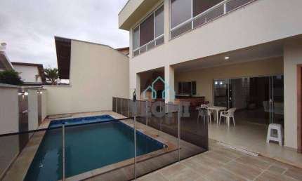 Sobrado com 3 dormitórios (1 suíte) + Área Gourmet c/ Piscina à venda, 258 m² por R$ 1.100.000 - Campos do Conde Versailles - Tremembé/SP