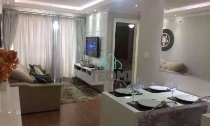 Apartamento com 2 dormitórios à venda, 54 m² por R$ 265.000,00 - Parque São Luís - Taubaté/SP