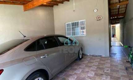 Casa com 2 dormitórios sendo 1 suíte à venda, 62 m² por R$ 282.000 - Flor Do Vale - Tremembé/SP