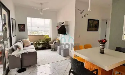 Apartamento com 2 dormitórios para alugar, 70 m² por R$ 3.060,00/mês - Vila Jaboticabeira - Taubaté/SP