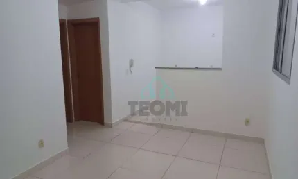 Apartamento com 2 dormitórios para alugar, 45 m² por R$ 1.546,76/mês - Jardim Gurilândia - Taubaté/SP