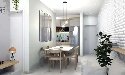 Apartamento com 2 dormitórios à venda, 51 m² por r$ 279.000,00 - granja daniel - taubaté/sp