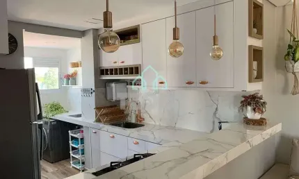 Apartamento com 2 dormitórios à venda, 57 m² por r$ 238.000,00 - vila nossa senhora das graças - ta
