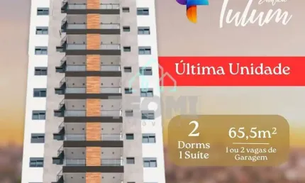 Apartamento com 2 dormitórios sendo 1 suíte à venda, 65 m² por r$ 345.000 - jardim das nações - tau