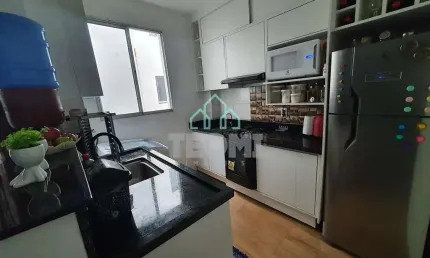 Apartamento com 2 dormitórios à venda, 45 m² por r$ 200.000,00 - jardim gurilândia - taubaté/sp