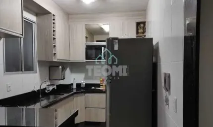 Apartamento com 2 dormitórios à venda, 54 m² por r$ 190.000,00 - parque senhor do bonfim - taubaté/
