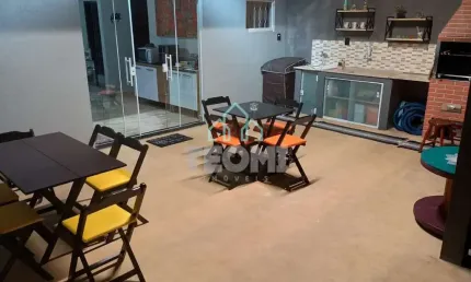 Sobrado com 4 dormitórios sendo 1 suíte no térreo à venda, 211 m² por r$ 695.000 - parque residenci