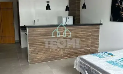 Kitnet com 1 dormitório para alugar, 30 m² por r$ 1.550,00/mês - centro - taubaté/sp